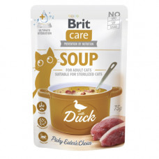 Корм вологий Brit Care Soup Duck д/котів суп з качкою 75 г