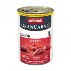 Корм вологий для цуценят Animonda GranCarno Junior Turkey з  індичкою, 400 г