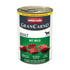 Корм GranCarno Adult Game консервований д/соб з дичиною 400 г арт.82478