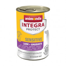Корм ветеринарний вологий Integra Protect Sensitiv Lamb + Amaranth для собак при харчовій непереносимості ягня + пастернак 400г