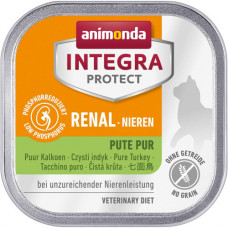 Корм вологий ветеринарний для котів Integra Protect Renal dishes Pure Turkey при хворобах нирок, моно індичка, 100 г