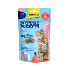 Ласощі для котів GimCat Nutri Pockets Fish Лосось 60 г