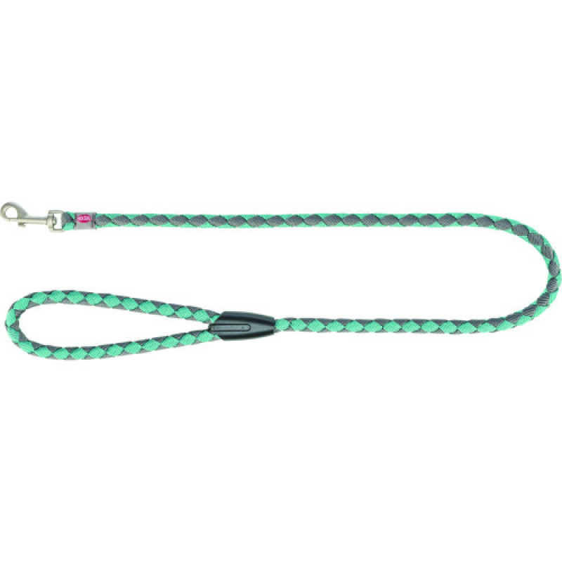 Повідок Trixie Cavo для собак S–M 1 м діаметр 12 мм аква-графіт