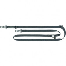 Повідок Trixie CityStyle V-Lead для собак бавовна S–M 2 м 13 мм чорний