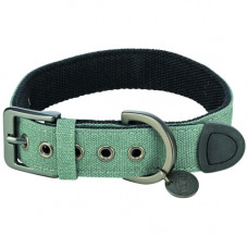 Нашийник Trixie CityStyle для собак екстраширокий бавовна M 35–42 см 25 мм світло-зелений