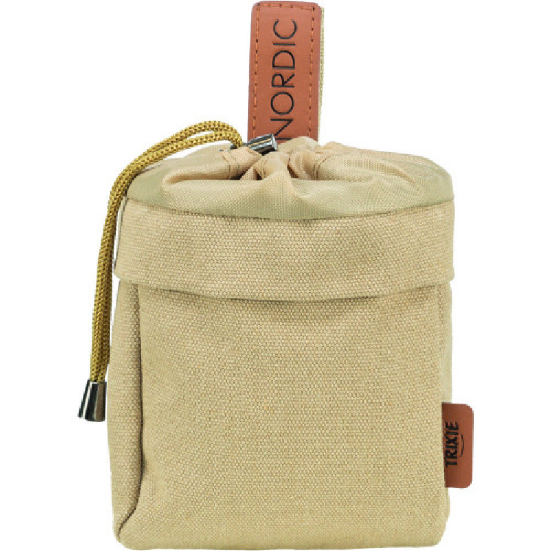 Сумка Trixie BE NORDIC для ласощів діаметр 10х14 см пісочна