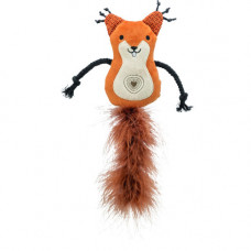 Іграшка Trixie для котів Білка плюш з пір ям і котячою м ятою 24 см