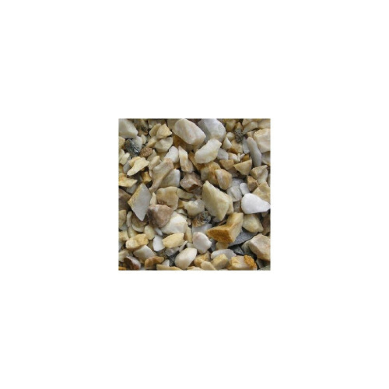 Ґрунт Nechay Zoo для акваріума білий середній (мармур) 5-10 мм 2 кг