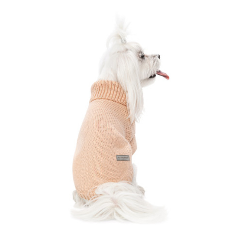 Светр Pet Fashion Sam персиковий для собак, M