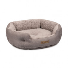 Лежак Pet Fashion Brig для собак, 58х48х20 см кавовий