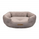 Лежак Pet Fashion Brig для собак, 58х48х20 см кавовий