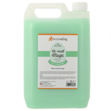 Шампунь Dezynadog De-Matt Magic для сухої пошкодженої шерсті від ковтунів та спутаного волосся додаткове зволоження для довгошерстних порід 5л