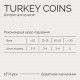 Джерки Savory Puppy Coins With Turkey, монетки для цуценят з індичкою, 100 г