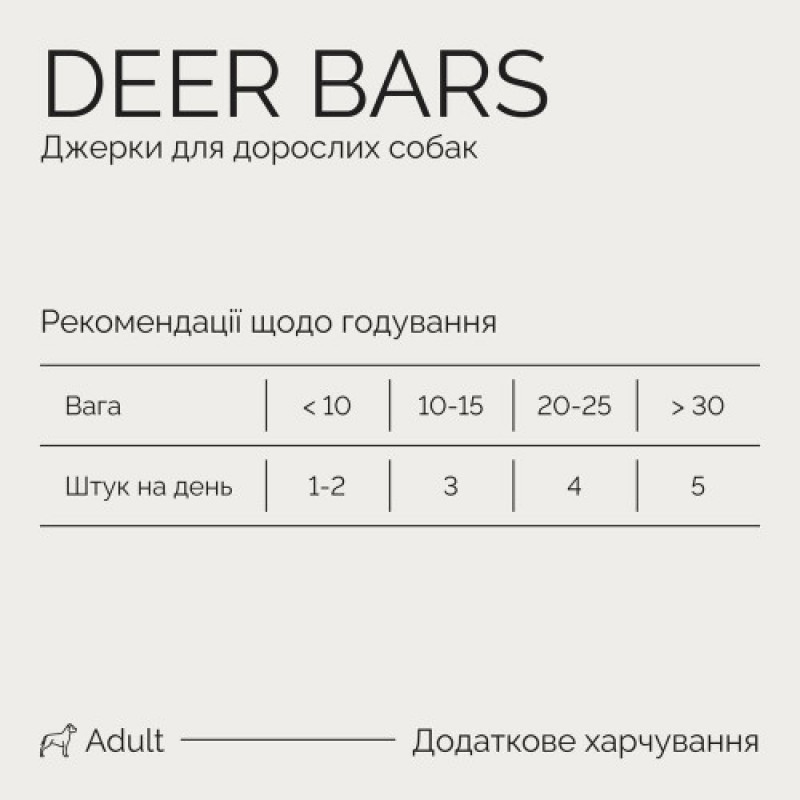Джерки Savory Bars With Venison, батончики з олениною, 100 г