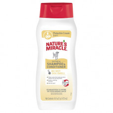 Шампунь - кондиціонер 8in1 Nature s Miracle для собак з ароматом вівсяного молока та фісташки 473 мл