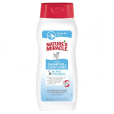 Шампунь - кондиціонер 8in1 Nature s Miracle для цуценят з ароматом бавовни 473 мл