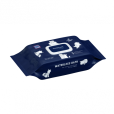 Серветки вологі Pet Clean PET GROOMING POUCH зволожуючі для грумінгу домашніх тварин   з легким ароматом квітучої японської вишні  100шт