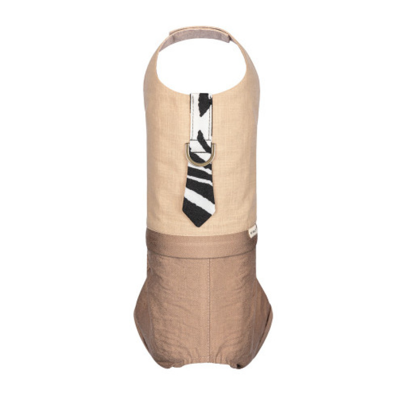 Шлея-костюм Darcy ТМ Pet Fashion для собак M бежева