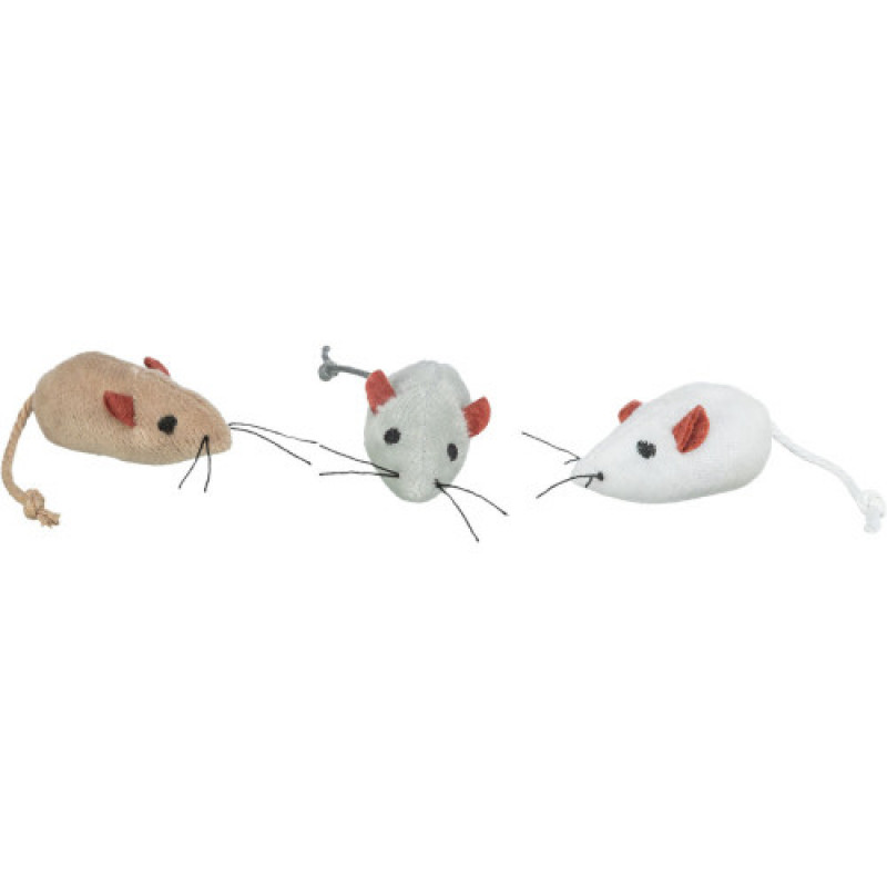 Набір іграшок Trixie для котів Парад Мишей 5 см 24 шт
