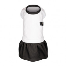 Сукня Chanti ТМ Pet Fashion для собак XS2 білий/чорний