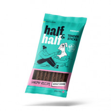 Ласощі для собак Half&Half м'ясні палички, з креветкою 100 г