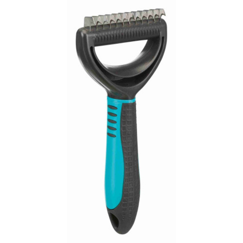 Ковтуноріз Trixie універсальний з широкими зубцями пластикова ручка 7х18 см