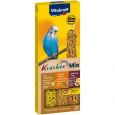 Крекер Vitakraft для декоративних папуг, з медом, фруктами та яйцем, 3 шт