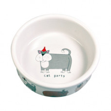 Миска Trixie для котів керамічна 200 мл d-12 см