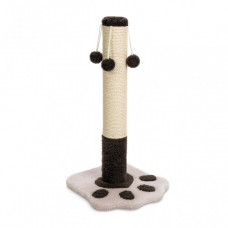 Дряпка Природа Д04 Лапка для котів з чотирма бубонами 37x37x67 см