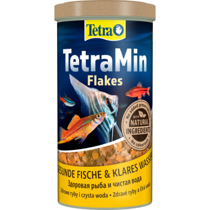 Корм Tetra Min Flakes для акваріумних рибок пластівці 200 г/ 1 л