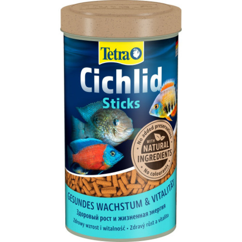 Корм Tetra Cichlid Sticks для рибок цихлід палички 500 мл/ 160 г
