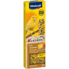 Ласощі Vitakraft Kracker Original Feather Care крекер для канарок під час линьки з яйцем 60 г / 2 шт