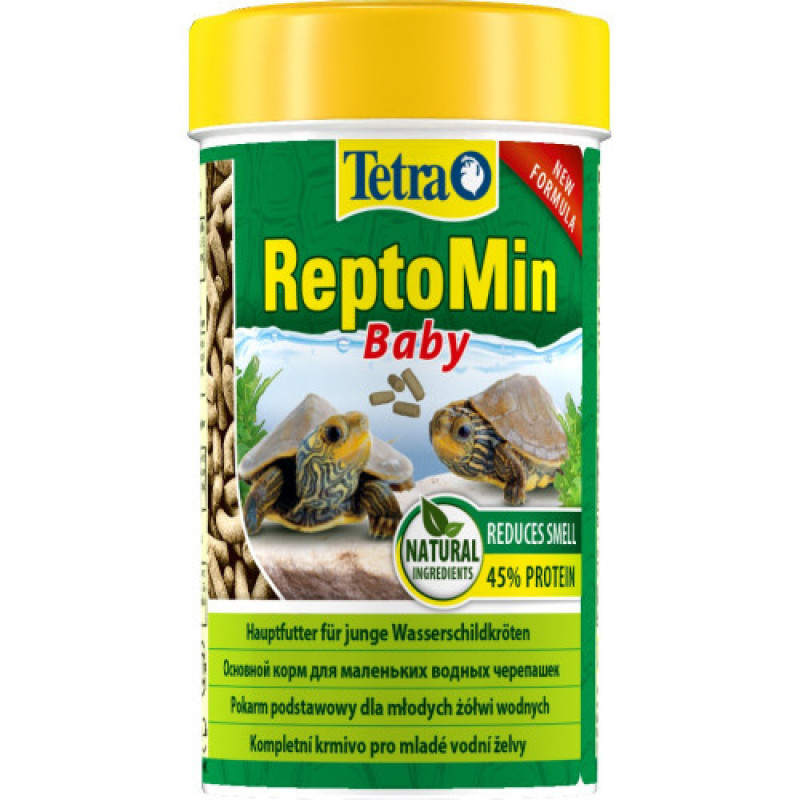 Корм Tetra ReptoMin Baby для черепах палички 32 г/ 100 мл