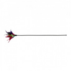 Іграшка Trixie для котів Паличка-дражнилка з пір ям 50 см