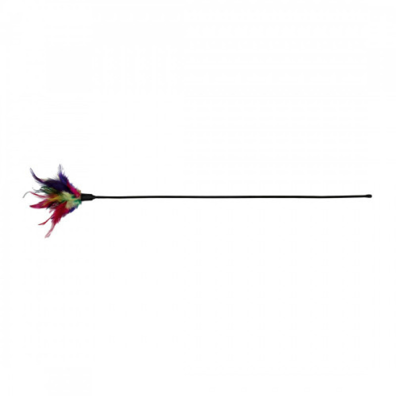 Іграшка Trixie для котів Паличка-дражнилка з пір ям 50 см