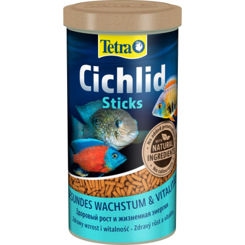 Корм Tetra Cichlid Sticks для рибок цихлід палички 1 л/ 320 г