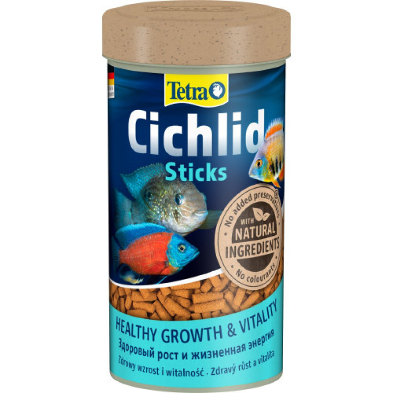 Корм Tetra Cichlid Sticks для рибок цихлід палички 250 мл/75 г