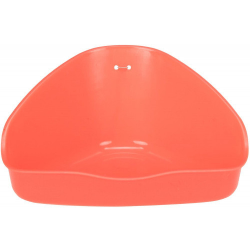 Туалет Trixie для гризунів кутовий пластиковий 16x7x12 см