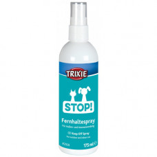 Спрей-відлякувач Trixie Stop! Keep Off Spray для котів та собак захищає від подряпин та укусів місць 175 мл