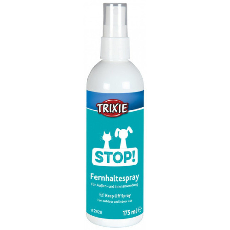 Спрей-відлякувач Trixie Stop! Keep Off Spray для котів та собак захищає від подряпин та укусів місць 175 мл