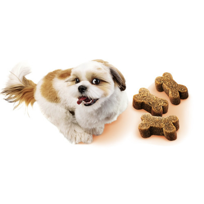 Ласощі Brit Care Mini Treats Think для собак малих порід, для підтримки розумових здібностей, з індичкою, смак арахісового масла, 50 г