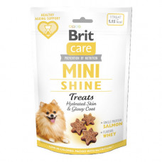 Ласощі Brit Care Mini Treats Shine для собак малих порід, для блиску шерсті, з лососем, 50 г
