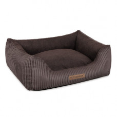 Лежак Pet Fashion DEVID для собак шоколадний 62*50*19