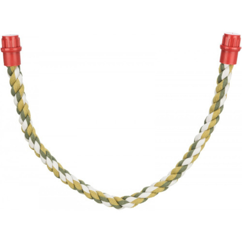 Іграшка Trixie для птахів Гойдалка-канат з гвинтовим кріпленням текстиль 66 см/18 мм