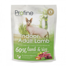 Корм сухий Profine Cat Indoor для дорослих котів, що живуть у приміщенні, ягня 300 г