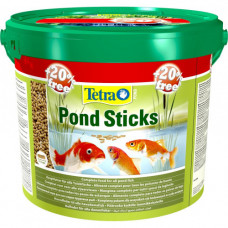 Корм Tetra Pond Sticks для ставкових риб плаваючі гранули 10 л та 2 л