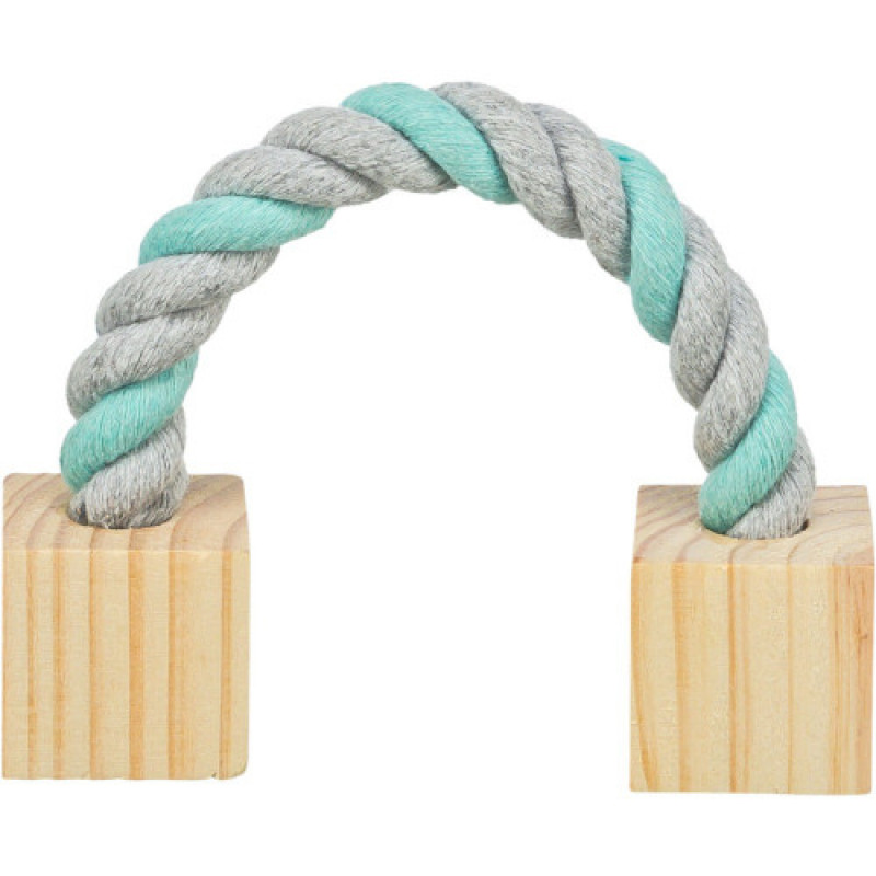 Іграшка Trixie для гризунів Канат з блоками дерево 20 см