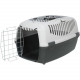 Контейнер-переноска Trixie для собак та котів Capri 3 Open Top вагою до 12 кг сіра пластик розмір S 40x38x61 см