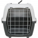 Контейнер-переноска Trixie для собак та котів Capri 3 Open Top вагою до 12 кг сіра пластик розмір S 40x38x61 см