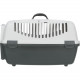 Контейнер-переноска Trixie для собак та котів Capri 3 Open Top вагою до 12 кг сіра пластик розмір S 40x38x61 см